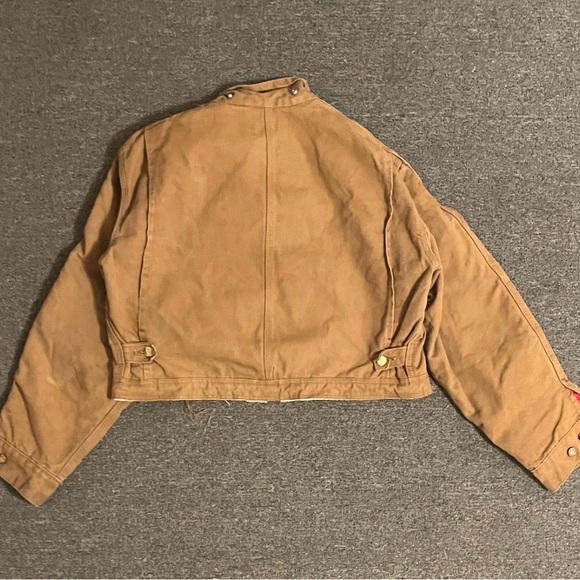 Carhardtt cropped vintage reworked detroit jacket - Picture 7 of 8